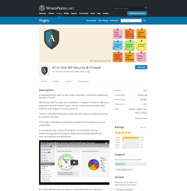 All In One Wp Security Firewall