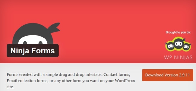 plugin liên hệ cho wordpress Ninja Forms